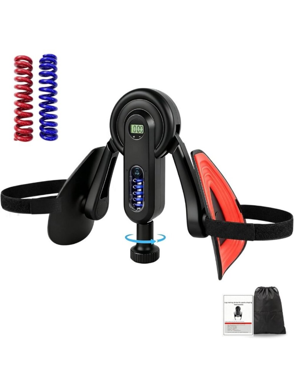 Adjustable Thigh Trainer - 10-135 lb Inner Thigh Exerciser with LED Counter